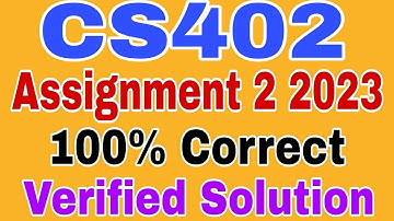 CS402 Assignment 2 Spring 2023