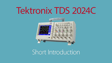 Tektronix TDS 2024C - Short Introduction EN