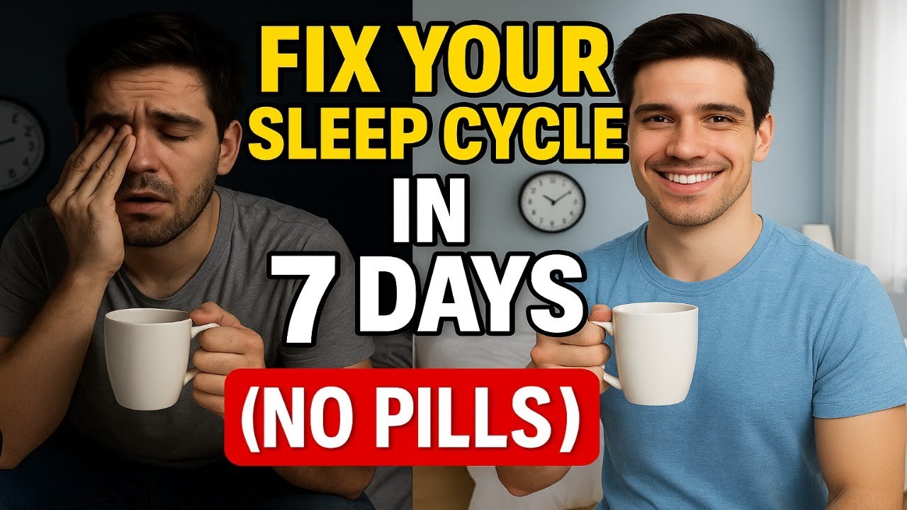 Fix Your Sleep Cycle in 7 Days (No Pills!) - YouTube