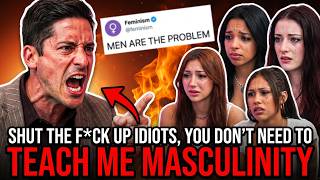 "YOU WITH SEVEN DUDES AND A CHIHUAHUA" Michael Knowles SHUTS DOWN Feminist Panel Live (GETS HEATED)