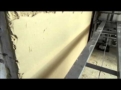 Plaster machine PlasteRUS Spero 2. El robot yesero. Roboter Stuckateur.Le robot plâtrier.