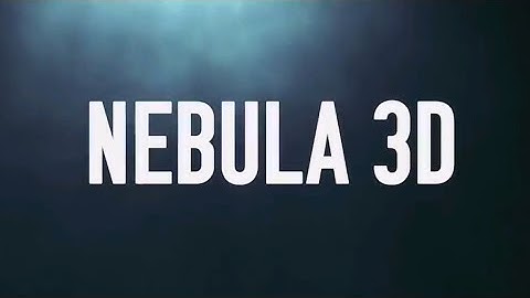 Andrew Kramer from Video Copilot presents Nebula 3D