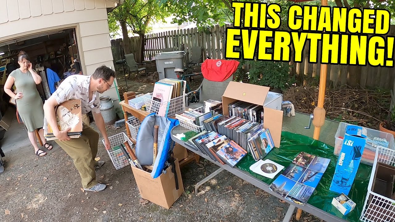 ONE YARD SALE CAN CHANGE EVERYTHING