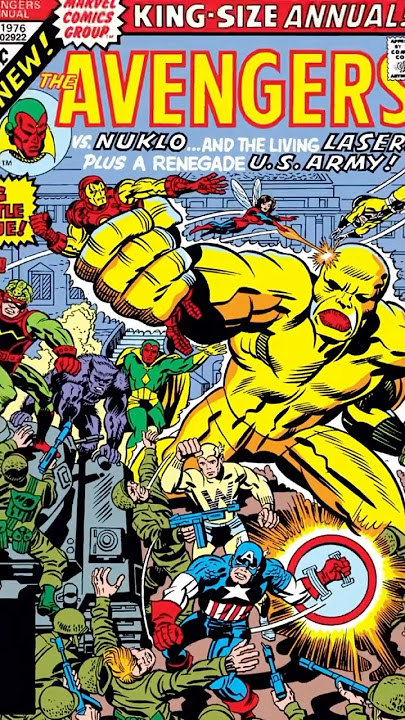 Avengers Annual #6 Back Issue Breakdown #Avengers #WonderMan #LivingLaser #Nuklo