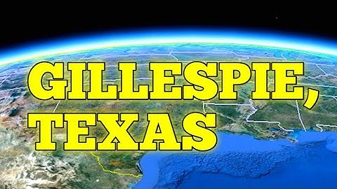 Minecraft : Texas Gillespie county map build 66/254