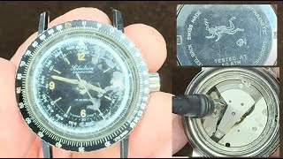 Ollech&Wajs Selectron Computer Caliber EB8021N Vintage Watch Movement sound, Appearance