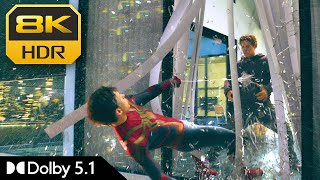 8K HDR | Condo Fight & May's Death - Spider-Man: No Way Home | Dolby 5.1