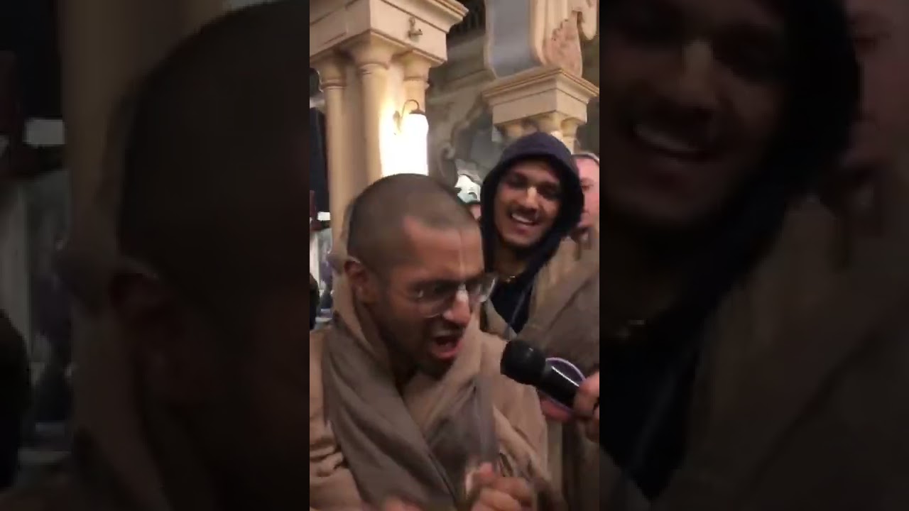 🔥Fire of Kirtan # Iskcon vrindavan.