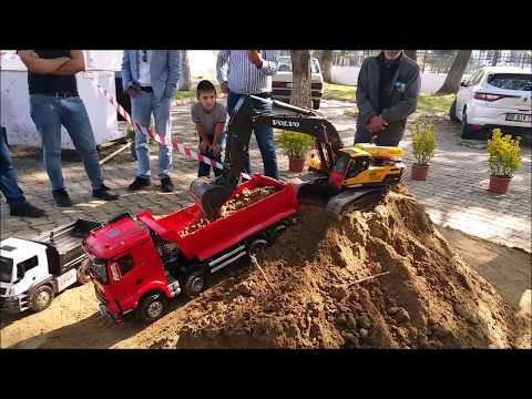 #12 Buluşma / Meet 20.10.2019 | THS VOLVO excavator kato Metalhobi Mercedes Axor kırkayak yüklüyor