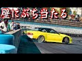 ドリフト壁に寄せ過ぎたらこうなる！シェイクダウンで事故寸前に…！ thumbnail