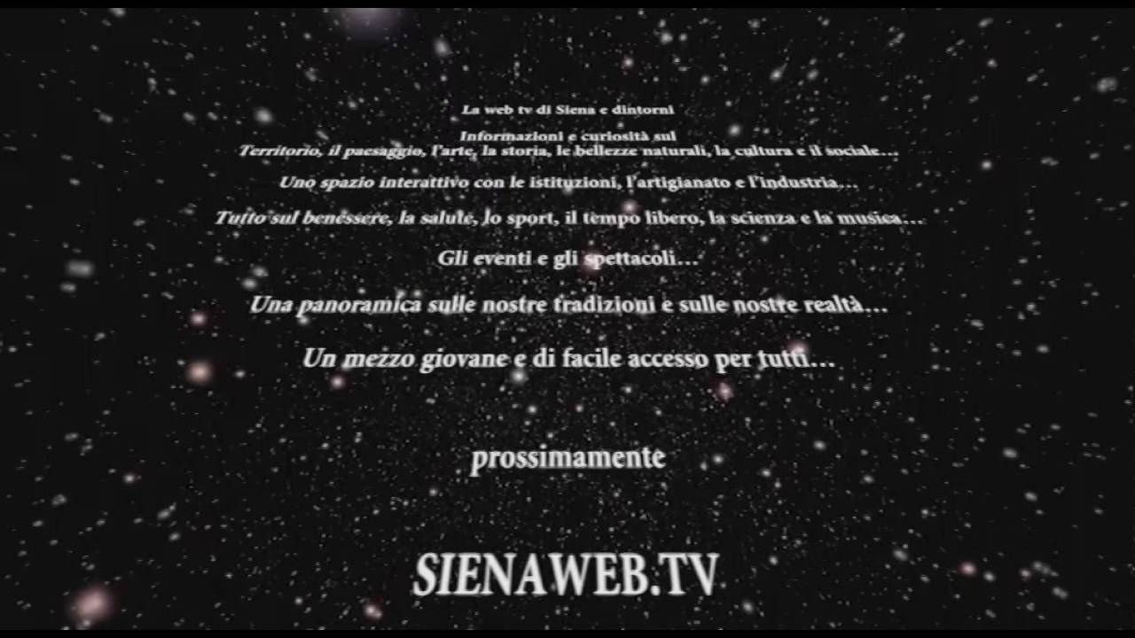 PROMO SIENA WEB TV