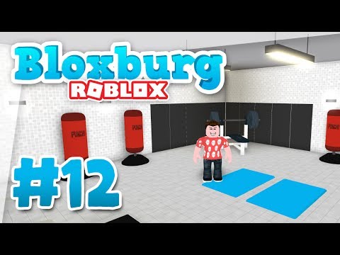 Bloxburg 12 Building A Gym Roblox Welcome To Bloxburg Youtube