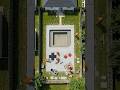 Nostalgia meets TETRIS in this backyard! 😍🎮 #gameboy #satisfying #backyardtransformation