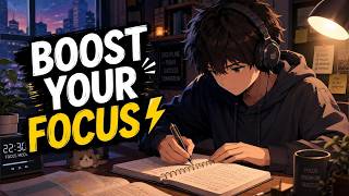 Lofi Study Music 📚 Productivity Boost Mix for Deep Concentration | Focus, Study & Work Beats