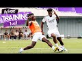 Intense 1v1 real madrid training session