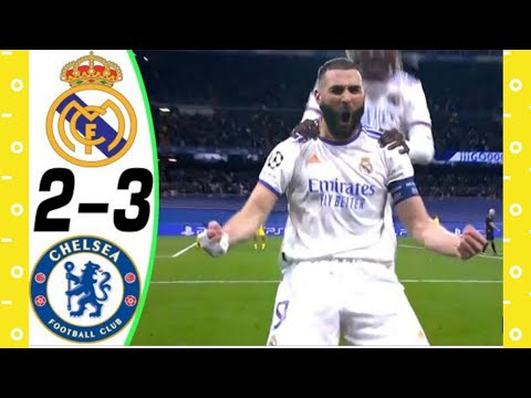 Real Madrid vs Chelsea 2 3 AGG 5 4 Highlights (ملخص المبارة) 12/04/2022