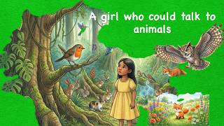 A Girl Touched a Magic Flower; Then Animals Started Talking to Her! 🐾✨