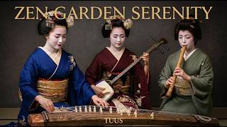 ZEN GARDEN SERENITY 🌸 Japanese Relaxing Music | Peaceful Zen Music for Meditation, Study & Sleep