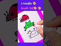 3 Easy Art Ideas 💡💡💡 #art #craft #artandcraft #shortvideo #shorts #short #youtubeshorts