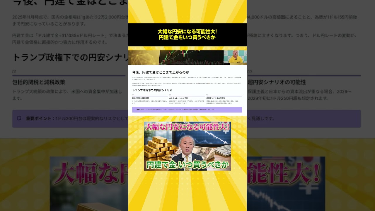 There is a high possibility that the yen will depreciate significantly!  When should you buy yen-d... - YouTube