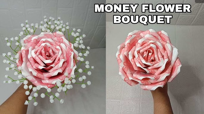 How to make Money Bouquet/Easy way tutorial for beginners/Kath