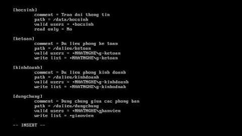 Video Linux System Administrator- bài 33: samba share du lieu voi AD