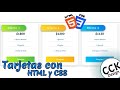 Haciendo Tarjetas con HTML y CSS