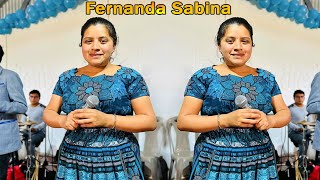 Video thumbnail of "Fernanda Sabina Y Su Grupo Salmos 125-🎬🎤🎺🎷 Lo Más Reciente 15 de Mayo 2,023"