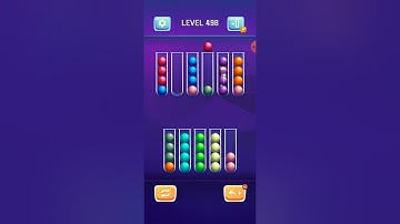 How to complete 498 Level ball sort puzzle color sort Game Latest tricks 2023