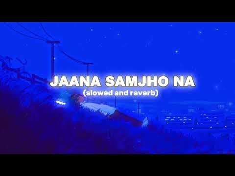 Chill Vibes: Jaana Samjho Na - (Slowed + Reverb) | Bhool Bhulaiyaa 3 | Aditya Rikhari, Tulsi Kumar