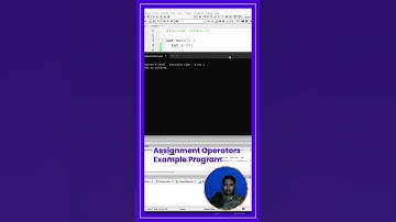 Assignment Operators Example Program in C  Language | C Language Tutorial in Telugu #short #shorts
