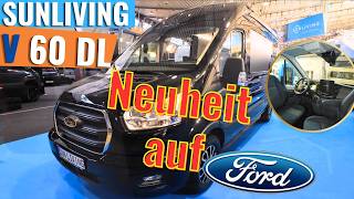Sun Living V60 DL Roomtour 2026 | Kompakter Campervan auf der CMT Stuttgart