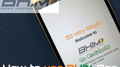 Bhim UPI app Tutorial Full Guide | How To Do Cashless Payments | How to download Bhim app