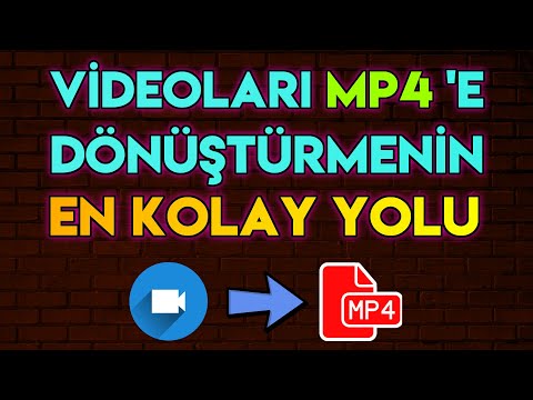 TÜM VİDEO FORMATLARINI MP4 &rsquo;E ÇEVİRMEK (En kolay ve pratik yöntem) #mp4 #video #app