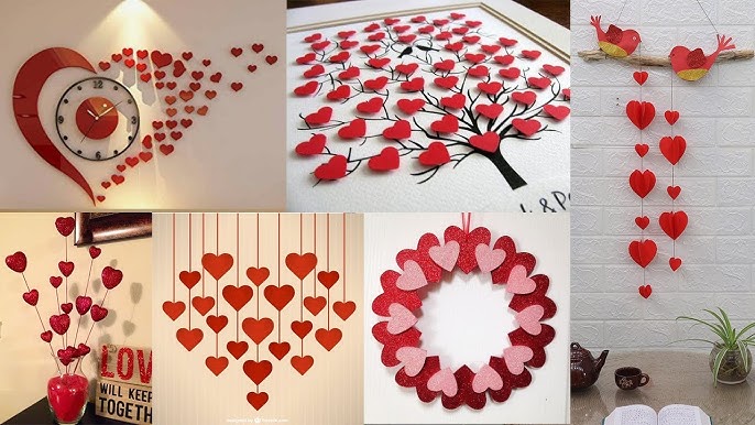 3 ideas Rápidas para Decorar con Mucho Mucho Corazón 💖San Valentin 