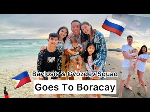 My Russian Sister and Husband 1ST TIME IN BORACAY