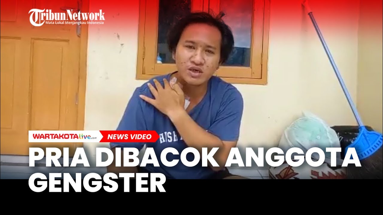 Pria di Tangerang Jadi Korban Pembacokan oleh Kelompok Gangster
