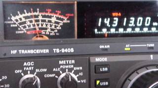 14.313 HAM radio is not that different to Ch 19 CB Radio