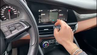 Career Overview Alfa Romeo Giulia 2017 Touchscreen 8.8” and ETM 2020 retrofit.