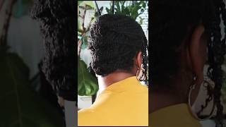 5 minute classy two strand twist hair style #naturalhair #nappyhair #twiststyles
