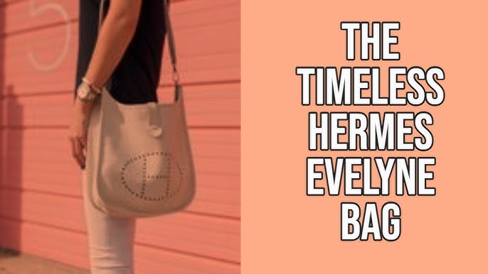Hermes cheapest beginner's bag - Mini Evelyne vs. Aline -  fitting/capacity/good&bad (English Sub) 