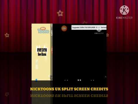Nicktoons Split Screen Credits Uk