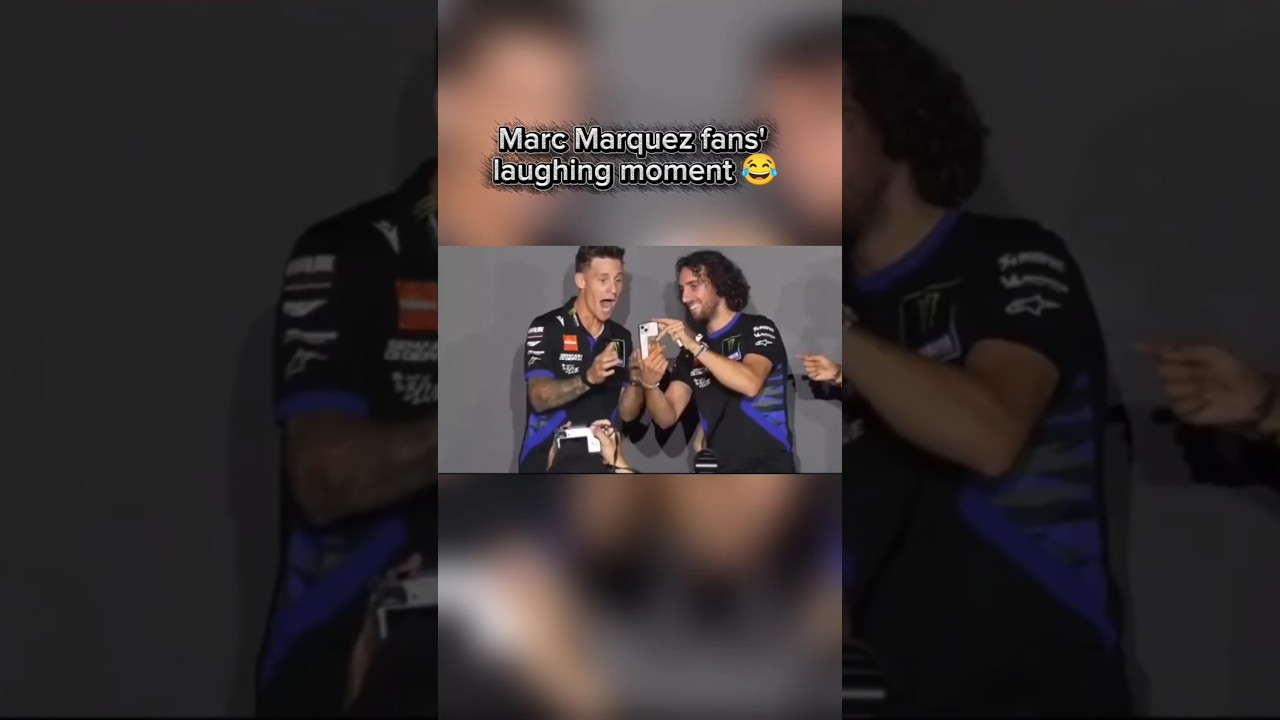 Смешной момент для фанатов Марка Маркеса на встрече Фабио и Ринса 😂 