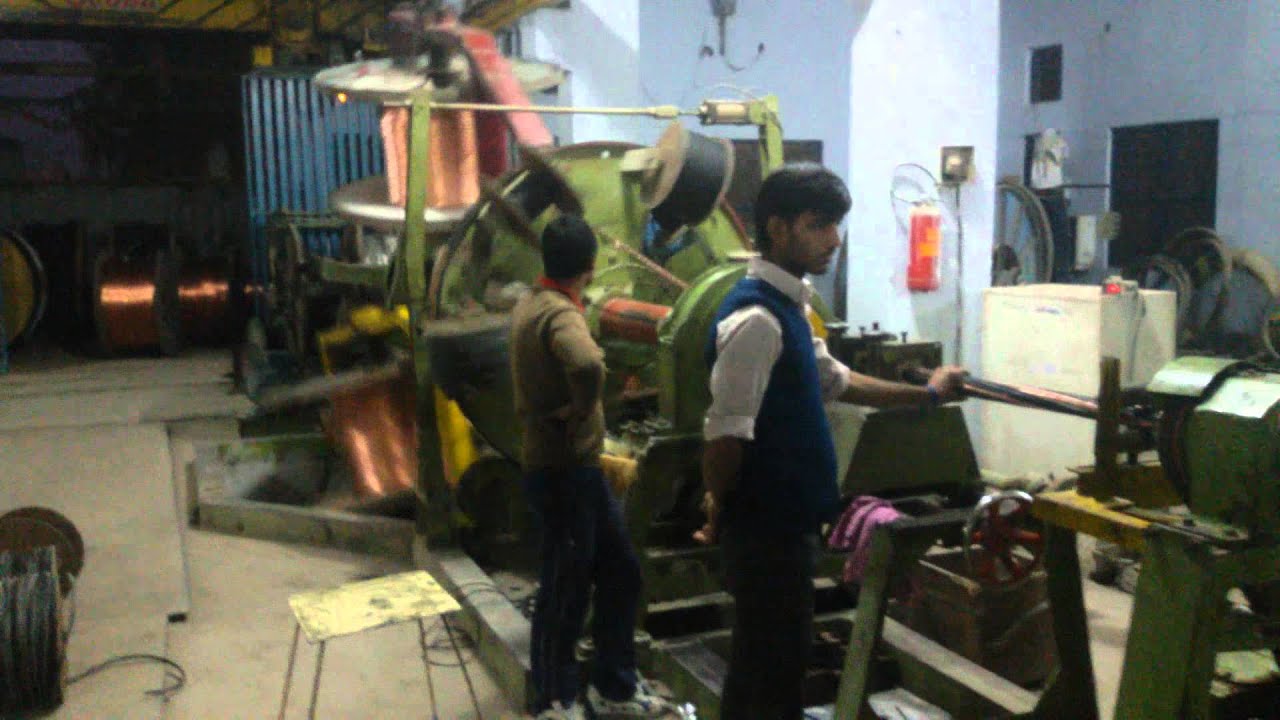 (1+3) CORE LAYING MACHINE - JASMINDER ENGINEERING WORKS (INDIA) - YouTube