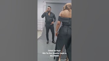 Behind the Magic With The Most Beautiful couple in NOLLYWOOD! #trending