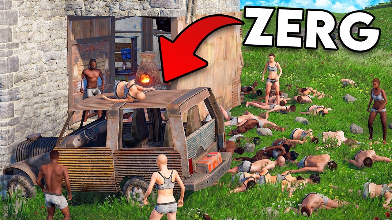 i played the most INSANE rust server... (ft. Soup)