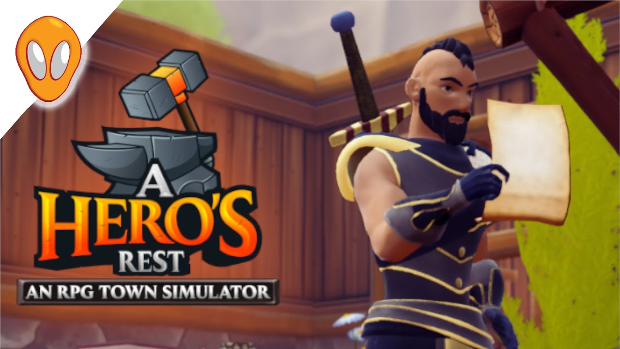 A Hero's Rest RPG Town Simulator First Look  