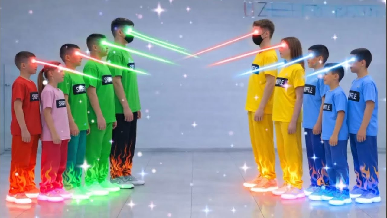 Шаффл Баттл 🔥 WHO IS BEST DANCER NEON MODE TUZELITY SHUFFL IVE 'XOXZ' MV STARSHIP STRAY CIDS SODAPOP