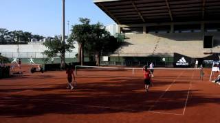 20140222 adidas盃大專網球團體賽 逢甲大學 王彥婷+ VS 交大第2點