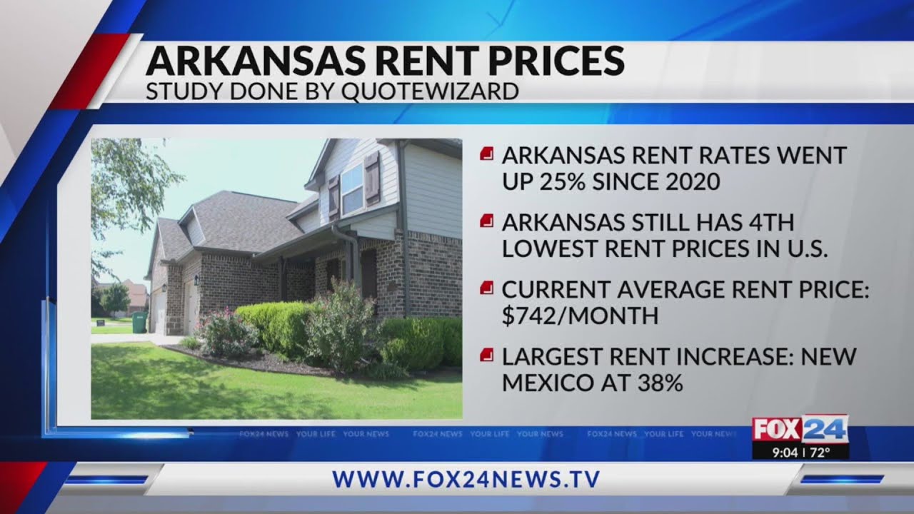 Study Average Arkansas apartment rent jumps 25 since 2020, but hikes